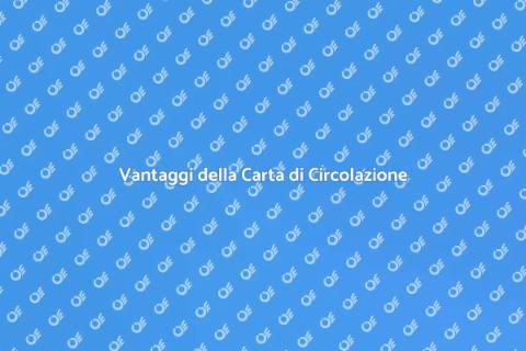Rilascio Carta di Circolazione Elettronica