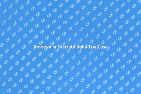 Rinnovare la Facciata di un Edificio