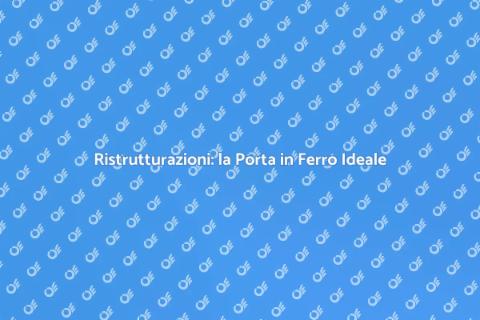 Porta in Ferro Industriale: Eleganza e Stile