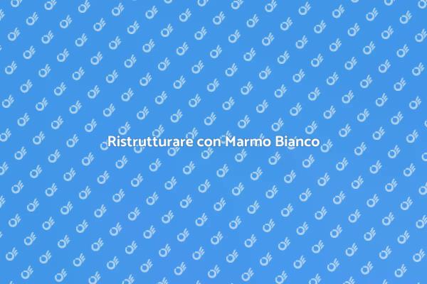 Marmo Bianco: Eleganza e Funzionalità