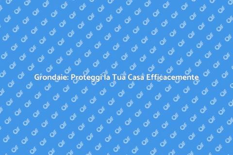 Installazione Grondaia: Proteggi Casa