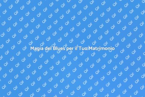 Duo Blues per Matrimonio Unico