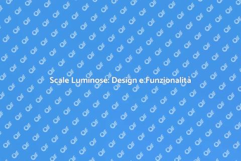 Scale Interne con Sponde Luminose