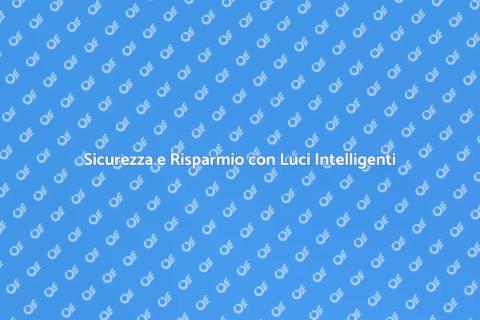 Luci con Sensori di Movimento