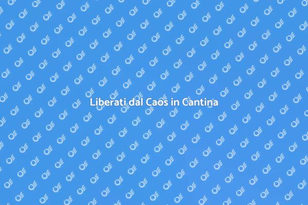 Semplifica lo Svuotamento della Cantina