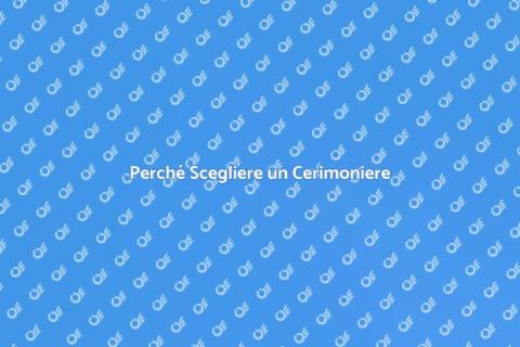Cerimoniere per Eventi Formali