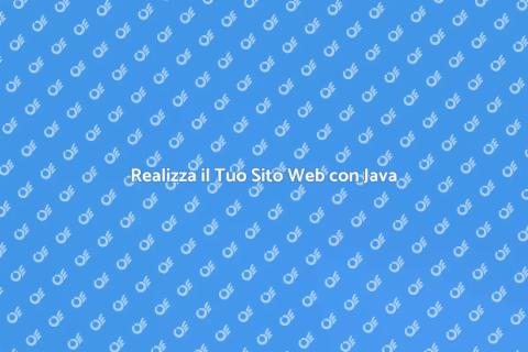 Sito Web con Java: Guida Pratica