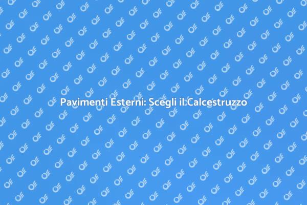Rinnova i Tuoi Spazi con Calcestruzzo