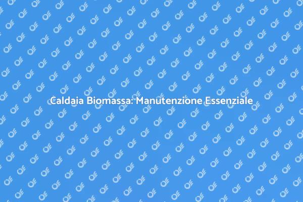Manutenzione Caldaia: Perché è Fondamentale