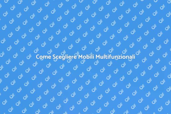 Mobili Versatili per Ogni Spazio