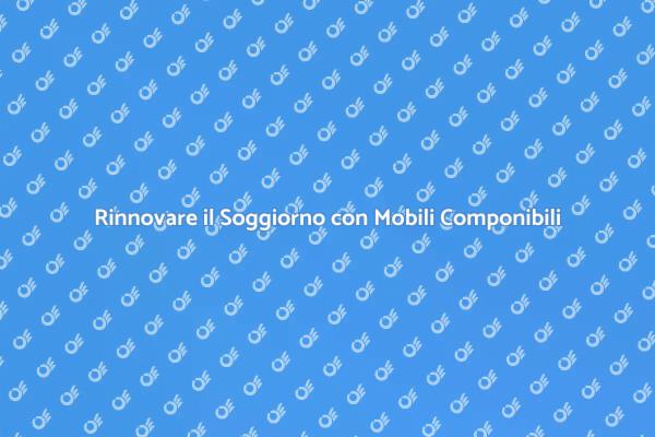 Trasforma il Tuo Soggiorno con Mobili Componibili