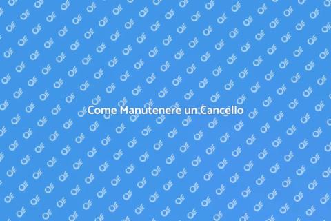 Manutenzione Cancello: Guida Completa