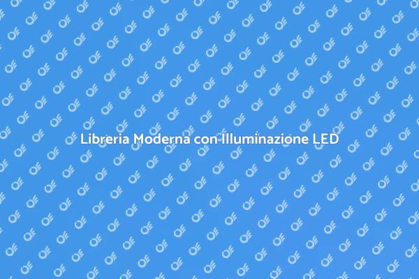 Librerie in Cartongesso e LED