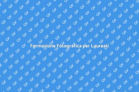 Corso di Fotografia per Laurea