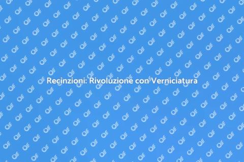 Verniciatura a Polvere per Recinzioni