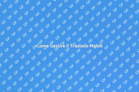 Trasloco Mobili per Eventi Facile