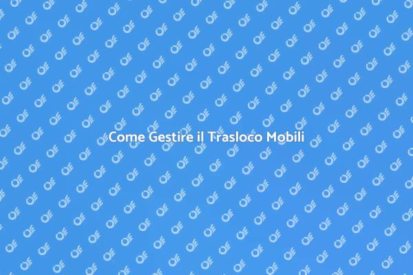 Trasloco Mobili: Guida per Eventi