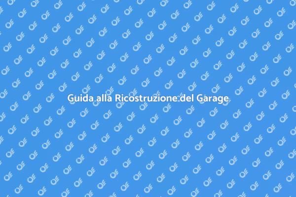 Trasforma il Tuo Garage in un Sogno