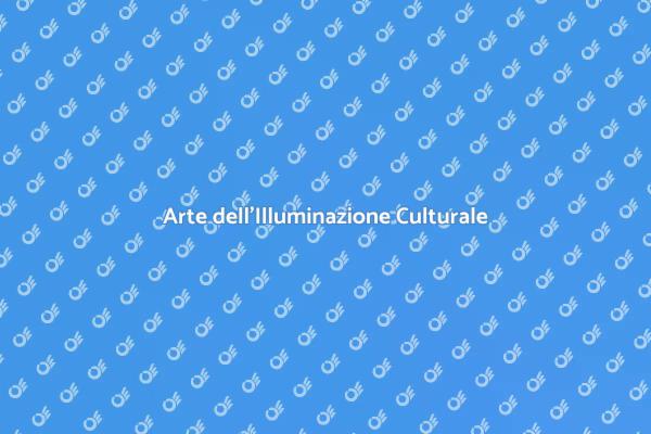 Illuminazione: Magia per Eventi Culturali