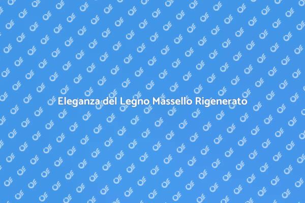 Bellezza e Sostenibilità nel Legno