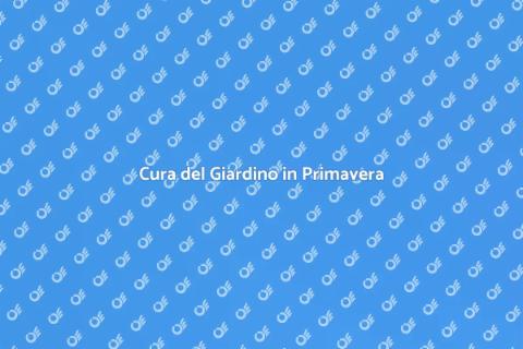 Manutenzione Giardino in Primavera