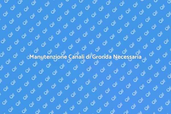 Manutenzione Canali di Gronda: Perché È Fondamentale