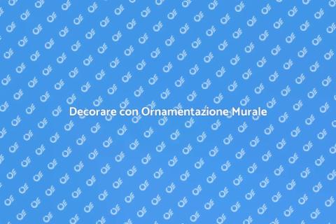 Ornamentazione Murale di Qualità