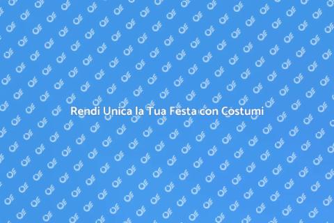 Affitto Personaggi in Costume per Feste