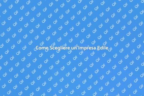 Contattare un'Impresa Edile