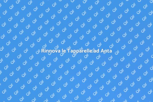 Rinnova il Tuo Spazio con Tapparelle