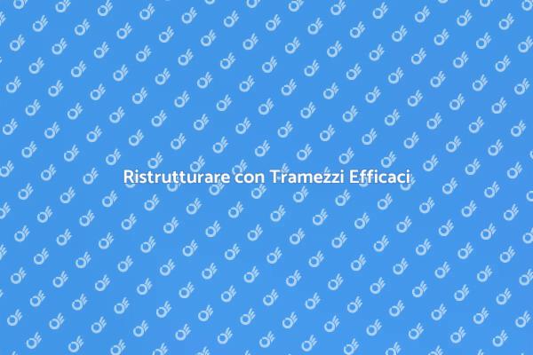 Ristrutturazione: Costruisci Tramezzi