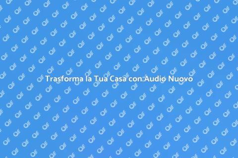 Installazione Impianto Sonoro Innovativo