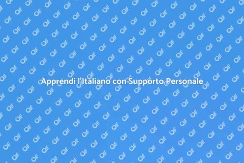 Corso di Italiano con Supporto Individuale