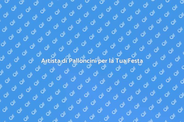 Rendila Indimenticabile con Palloncini