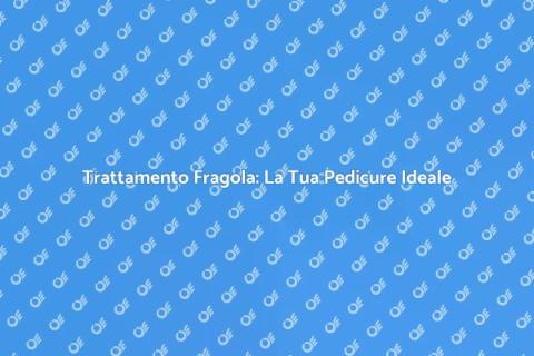 Pedicure Fragola: Relax e Bellezza