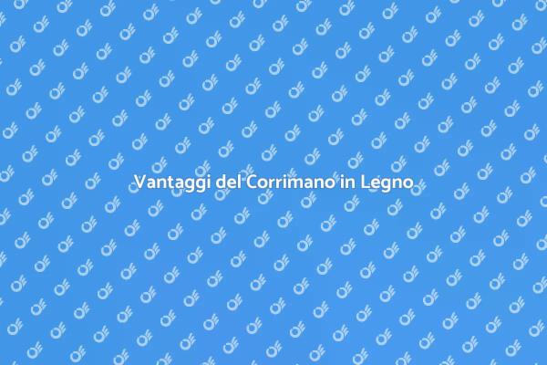 Il Tocco di Eleganza con Corrimano in Legno