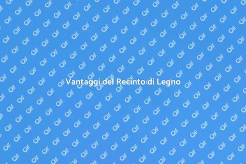 Recinto di Legno: Privacy e Stile