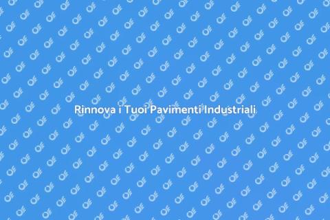 Tinteggiatura Pavimenti Industriali