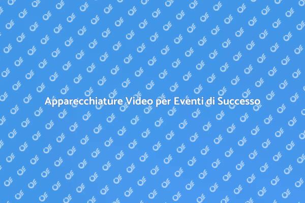 Rendi Unico il Tuo Evento con Video