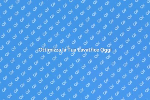 Convertire la Lavatrice: Guida Pratica