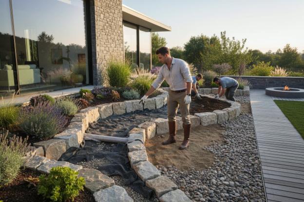 Quanto costa installare un sistema di drenaggio in giardino?
