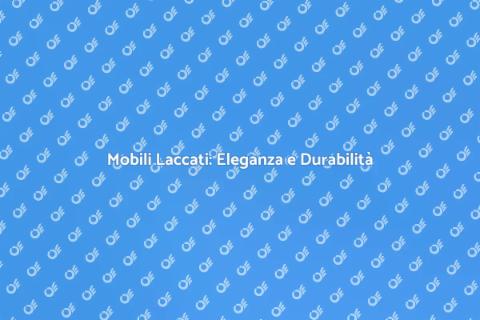 Laccatura Mobili in Legno Lucido