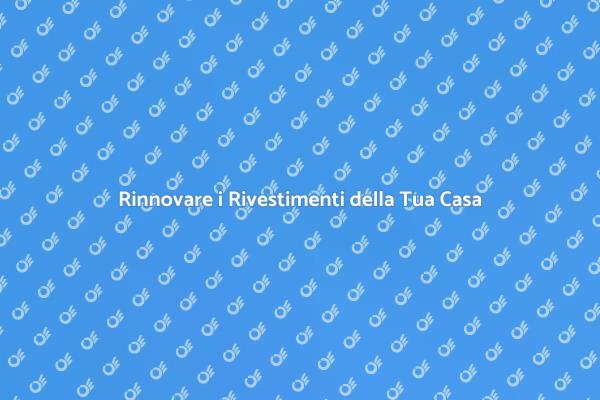 Ristrutturazione e Riparazione Rivestimenti