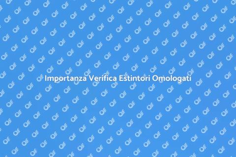 Verifica Estintori Portatili Omologati