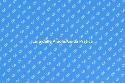 Manutenzione Aiuole: Giardino Perfetto