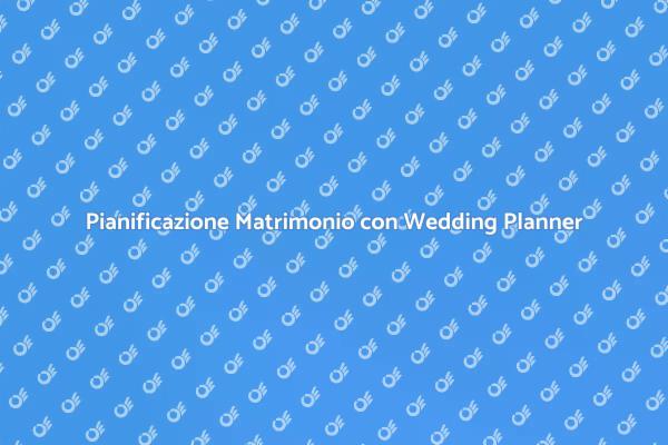 Trasforma il Tuo Matrimonio con un Planner