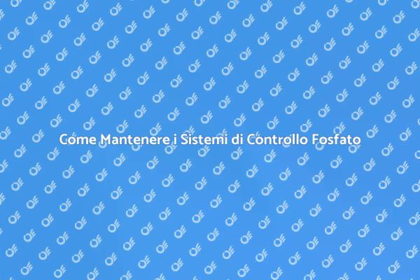 Cura dei Sistemi di Controllo Fosfato