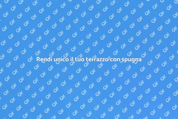 Trasforma il tuo giardino con spugna