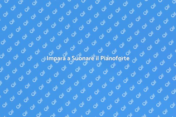 Esegui la Musica con il Pianoforte