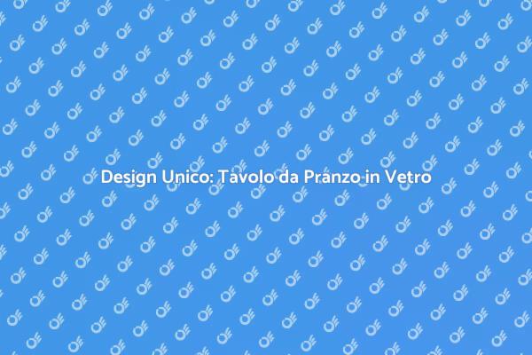Trasforma la Tua Casa con il Vetro